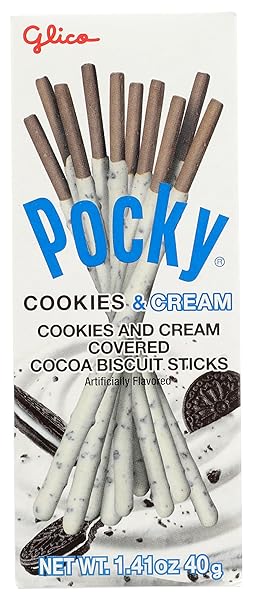 EAST WIND GLICO POCKY COOKIES AND CREAM, 1.41...