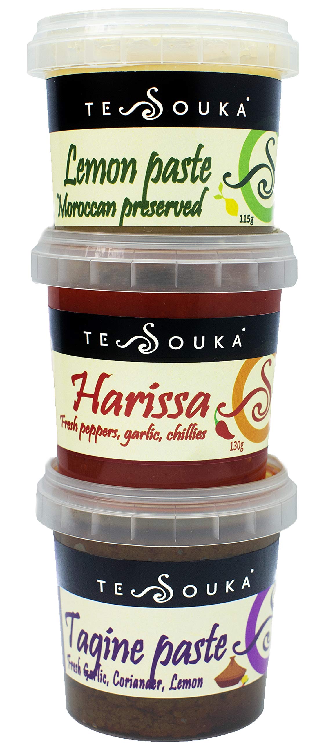 Ultimate Tagine Kit / sauces Set Tagine Paste, Harissa, Preserved