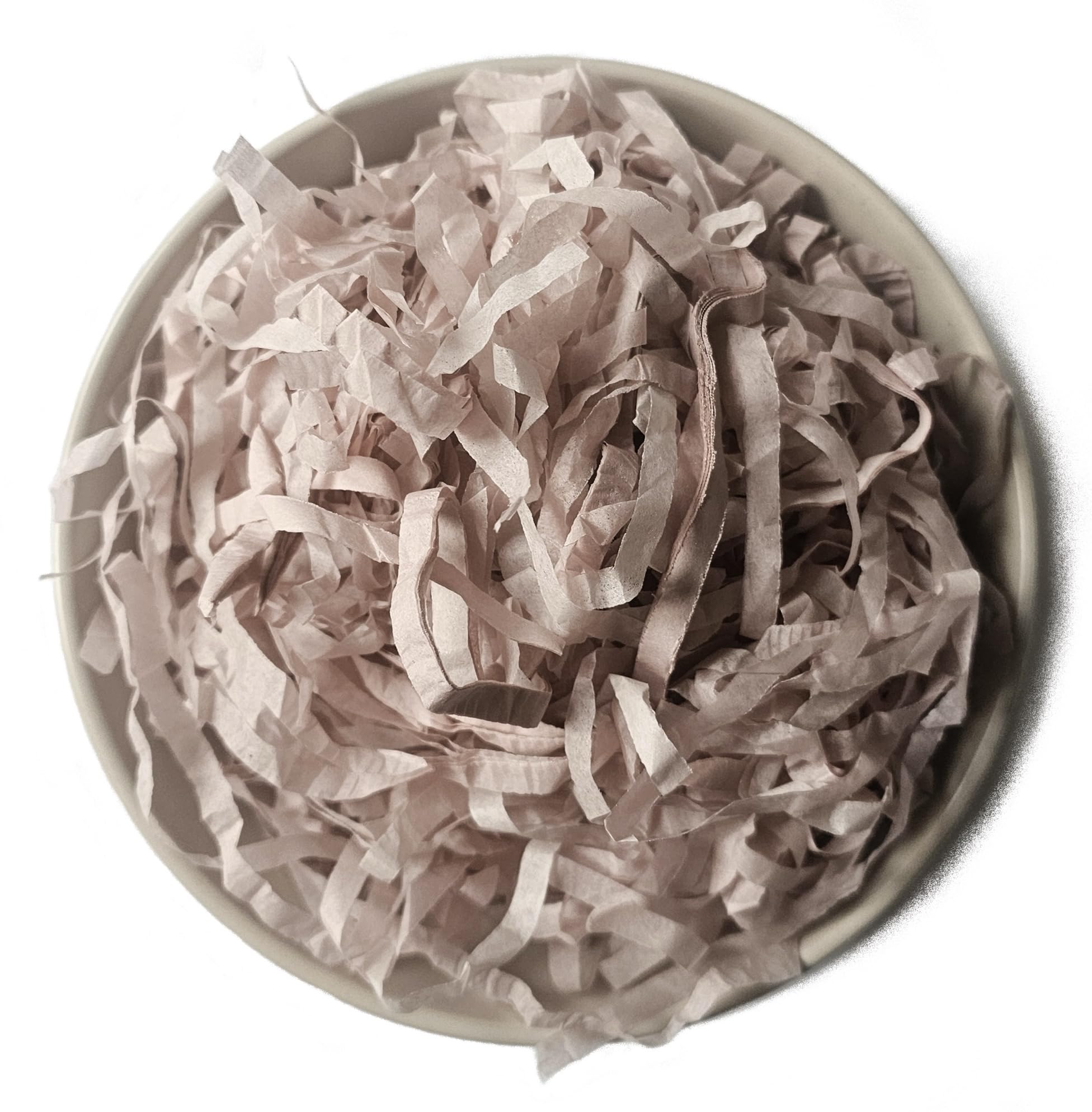 Cashmere Blush Shredded Tissue Paper Shred Box Filler Dusty Pink Hamper Gift Basket Acid-free Colourfast (60g)