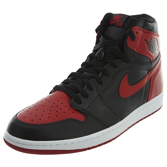 Buy Nike Men AIR Jordan 1 Retro HIGH OG Black/Varsity Red