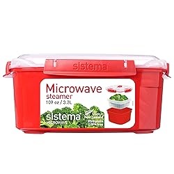 Sistema Microwave Food Steamer with Removable