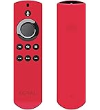 Koral Case for Alexa Voice Remote for Fire TV and Fire TV Stick - Red