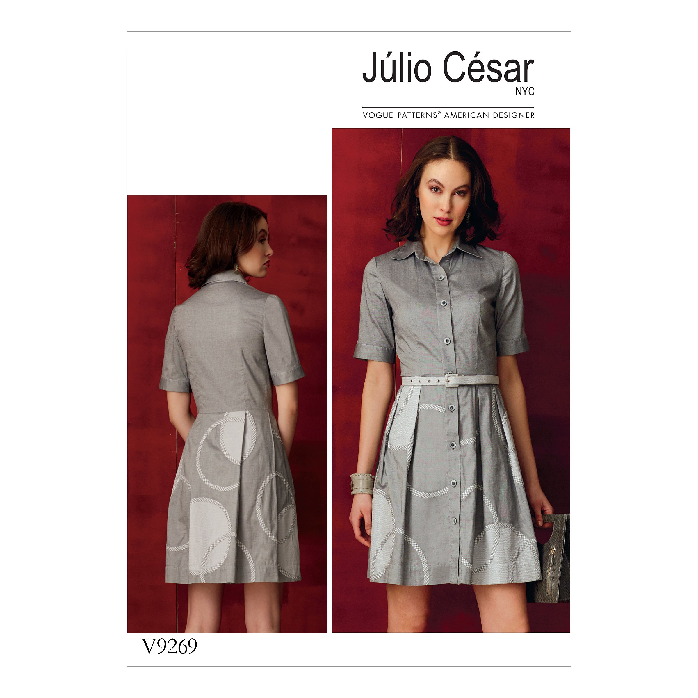 Vogue Patterns Misses Petite Dress, Tissue, Multi-Colour, Size 6-14