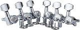 Guyker 6x Guitar Locking Tuners 1:18 Hex GK07SP Chrome for ST LP SG