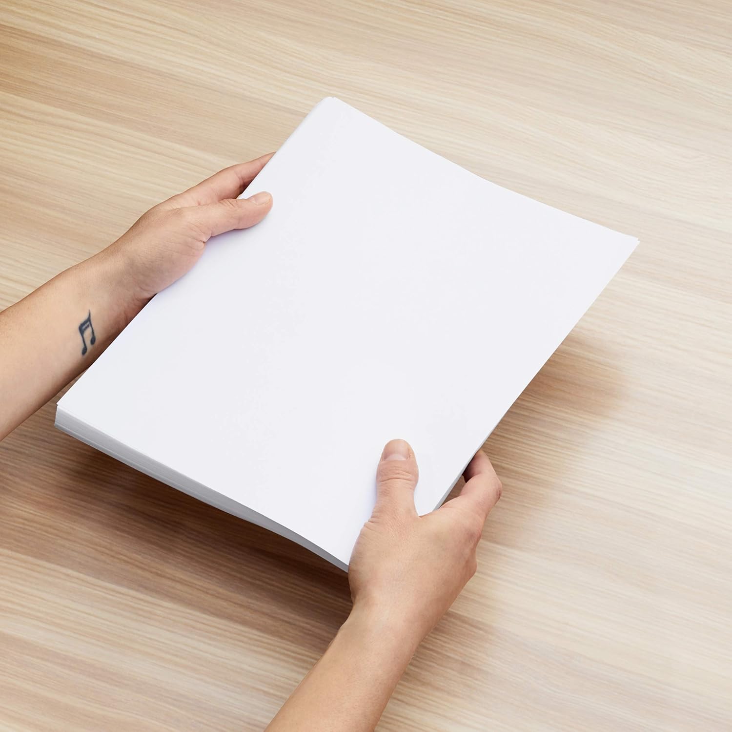  Basics Multipurpose Copy Printer Paper - White, 8.5 x 11 Inches, 3 Ream Case (1,500 Sheets): Office Products