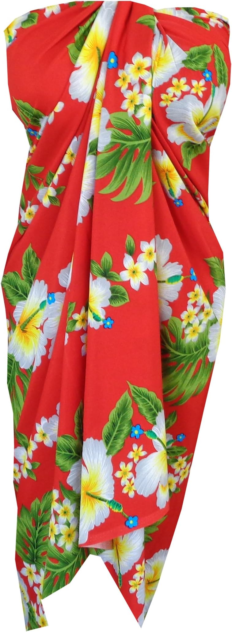 Sarong Wraps for Women Mens Hibiscus Flower Beach Swimsuit Wrap Cover up Pareo Plus Size