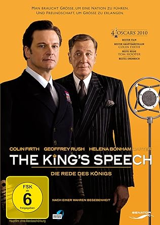 Amazon Com The King S Speech Die Rede Des Konigs German Release Language German And English Region 2 Movies Tv
