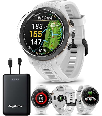 Amazon.com: Garmin Approach S70 42MM GPS Golf Fitness Preimum
