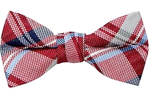Spring Notion Boy's Tartan Plaid Woven Bow Tie