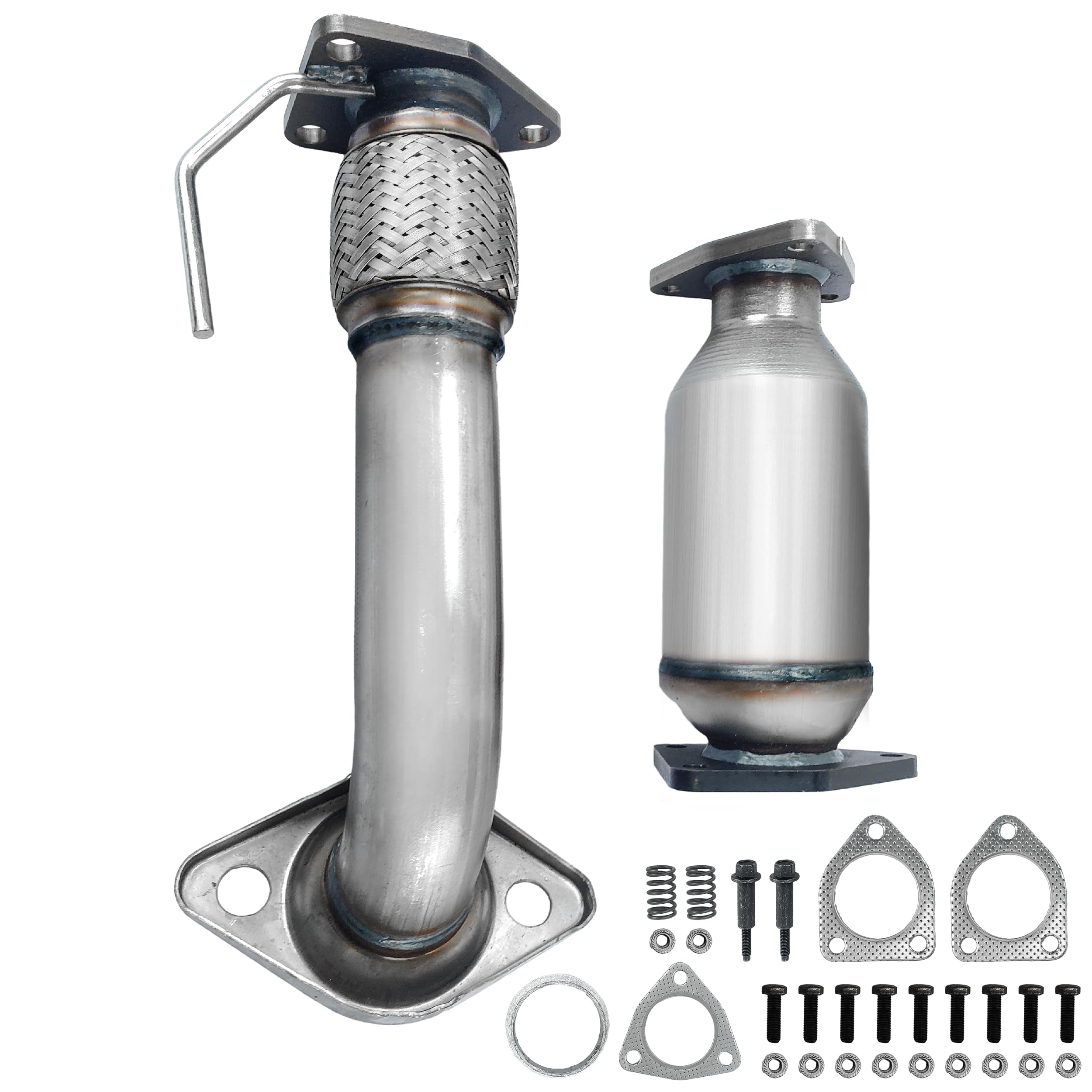 Photo 1 of JT Exhaust Rear Catalytic Converter Compatible with Honda Accord 2008-2012 2.4L L4 (EPA Compliant)