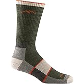 Darn Tough Vermont Men's Hiker Boot Full Cushion Midweight Hiking Socks | Olive | Large