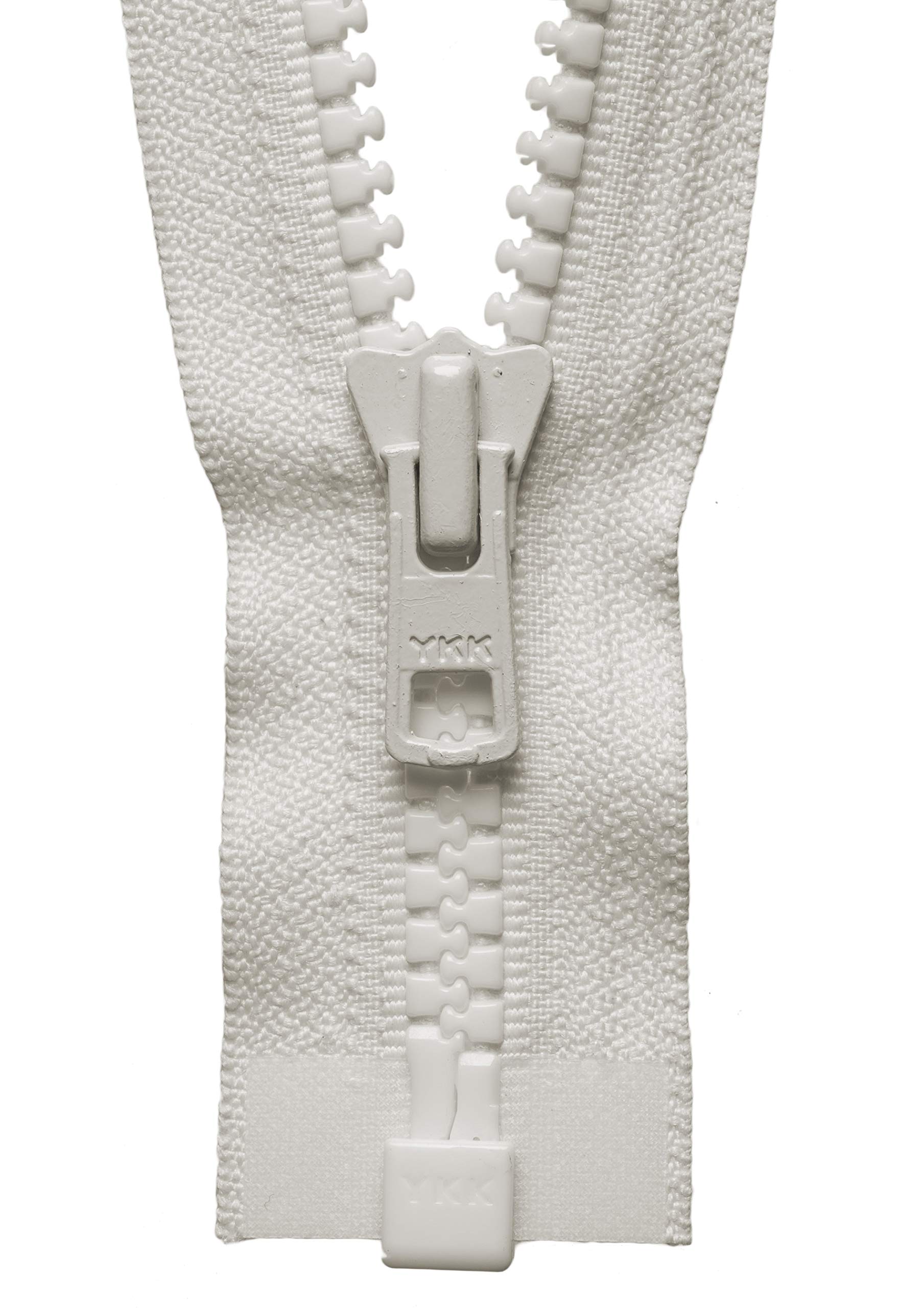 YKK Open Ended Zip, No. 841 Ivory, 66 cm Length