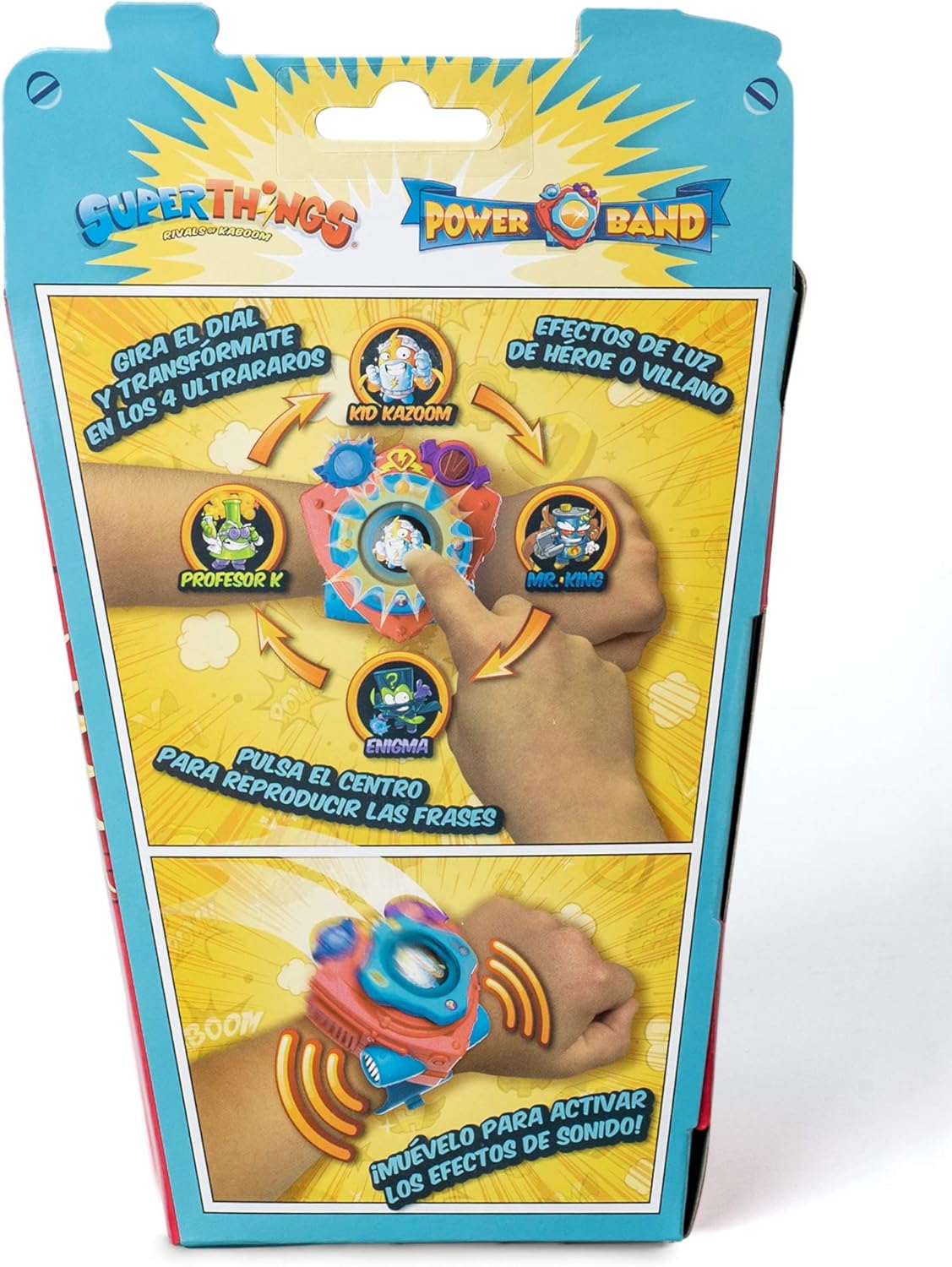 SuperThings Rivals of Kaboom - Power Band (PSTSP113UK00) con un Enigma, Versión en Inglés