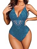 Avidlove Women Sexy Bodysuit Snap Crotch Lingerie