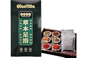 Natural Herb Foot Soak, 6 Favors Chinese Herb Foot Bath Botanicals for Foot Spa Relax Massage 10bags ��ζ����ҩ������ ����ʪ��ѭ�� ů������ 300