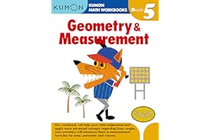 Kumon Grade 5 Geometry & Measurement (Kumon Math Workbooks) (Kumon Math Workbooks Grade 5)