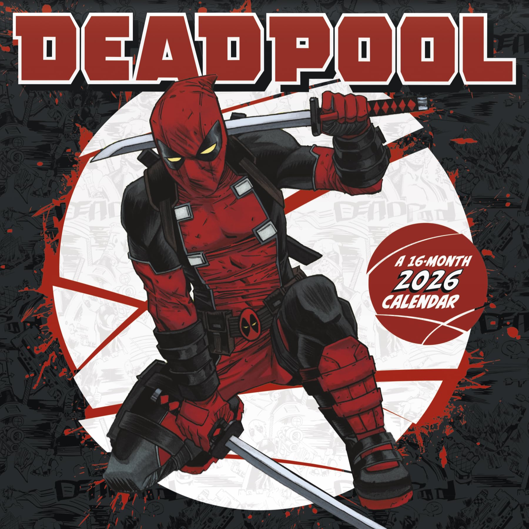 Photo 1 of 2026 Deadpool Wall Calendar