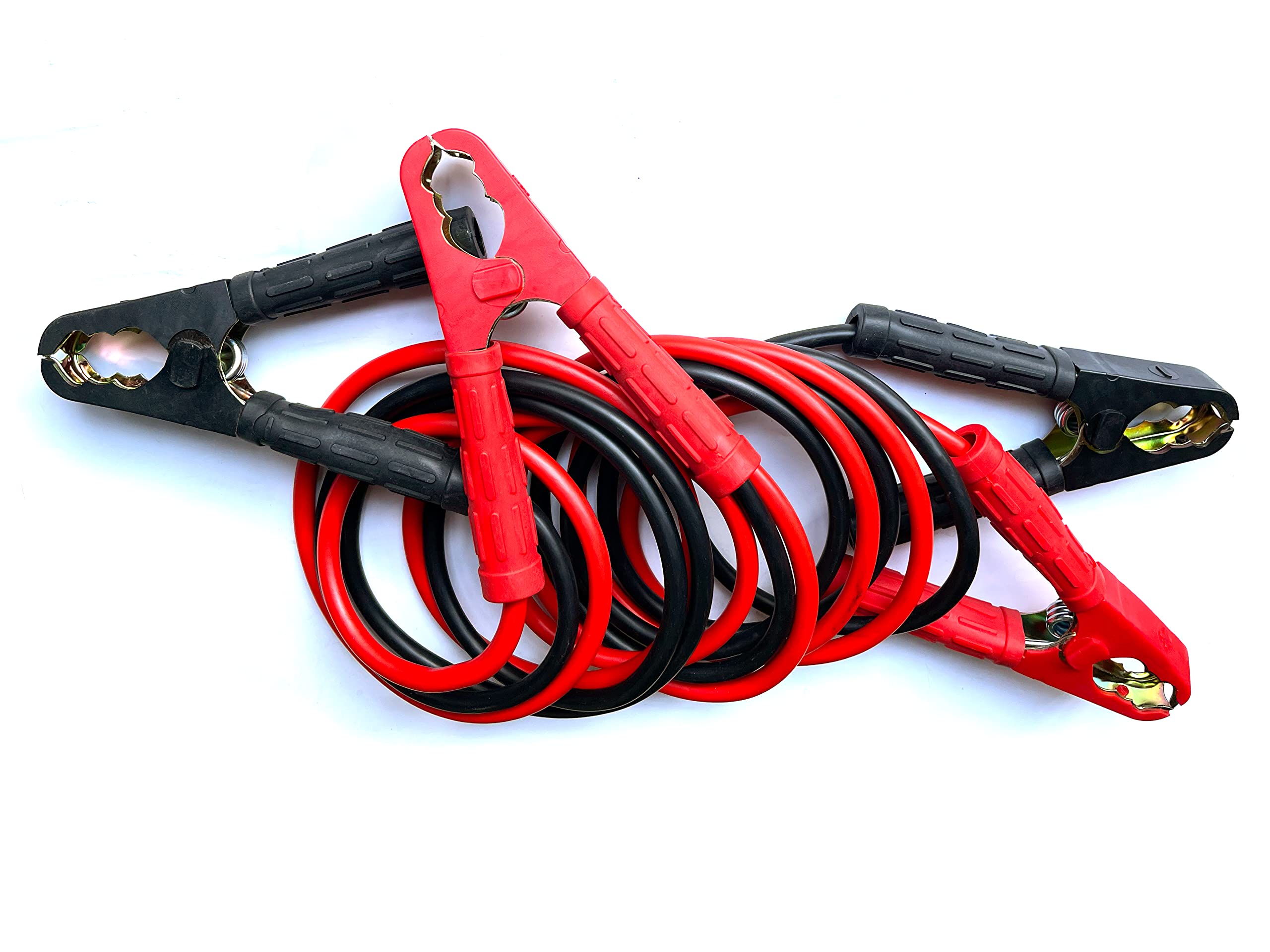ASC - 3m 800A Jump Leads, Booster Cables with Heavy Duty Insulated Clamps - For Petrol & Diesel - Complete Set with Carry/Storage Case - 3 Metre / 9.8ft Long