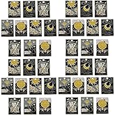 Youdiyla 10pcs Alloy enamel star moon tarot card set series Pendant Jewelry Making DIY Keychain Earrings Pendant Various Design Charms for Jewelry Making Bracelets Necklace (SN582)
