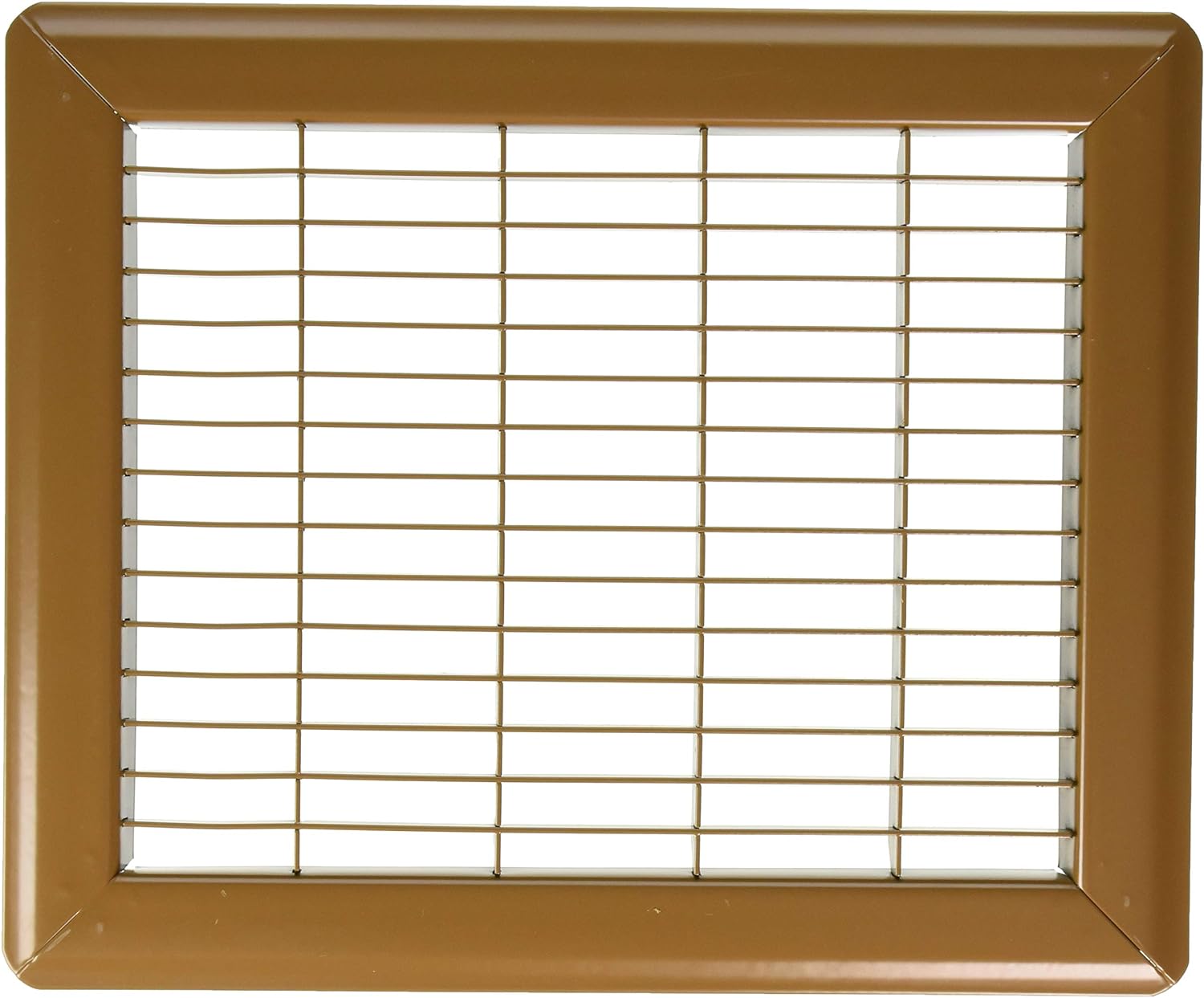 Registers, Grilles & Vents - Imperial RG1184 Heavy Gauge Floor Return Air Grille, 8 x 10-Inch, Brown