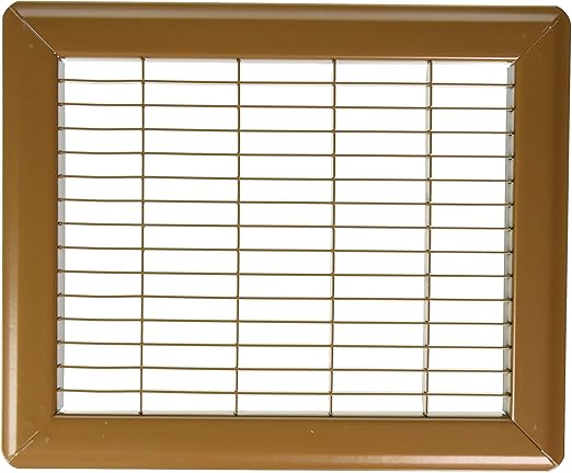 Imperial Manufacturing Rg1184 Imperial Return Air Floor Grille 8 In Hx 10 In W Steel Brown