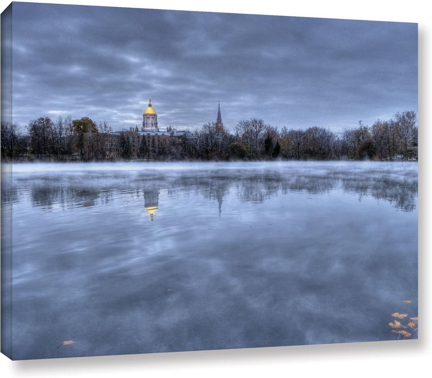 Paintings - ArtWall 'The Basilica-Notre Dame' Gallery Wrapped Canvas Art by Dan Wilson, 24 by 32-Inch