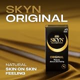 SKYN Original Condoms 22 Pack Latex-Free SKYNFEEL Regular 53mm Wide view 2
