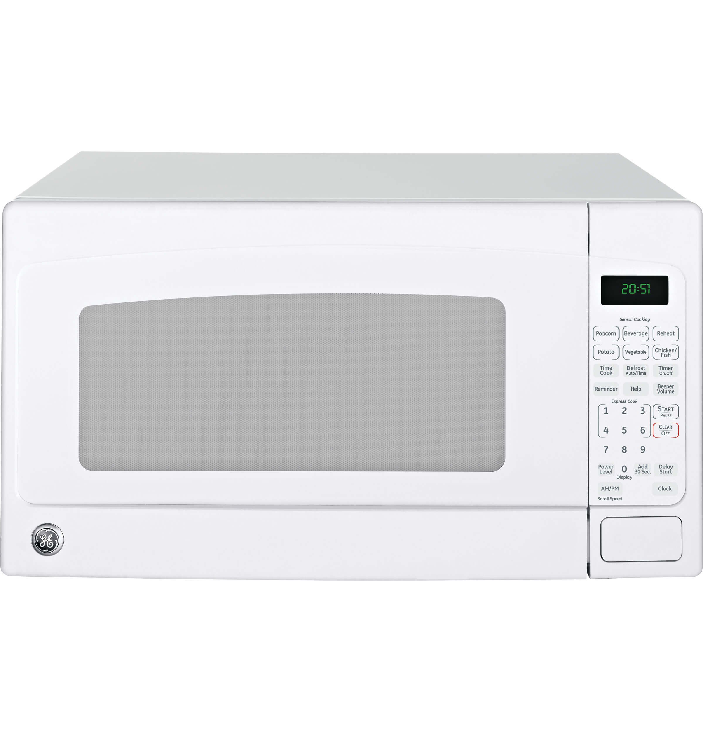 JES2051DNWW Capacity Countertop Microwave Oven 2D White