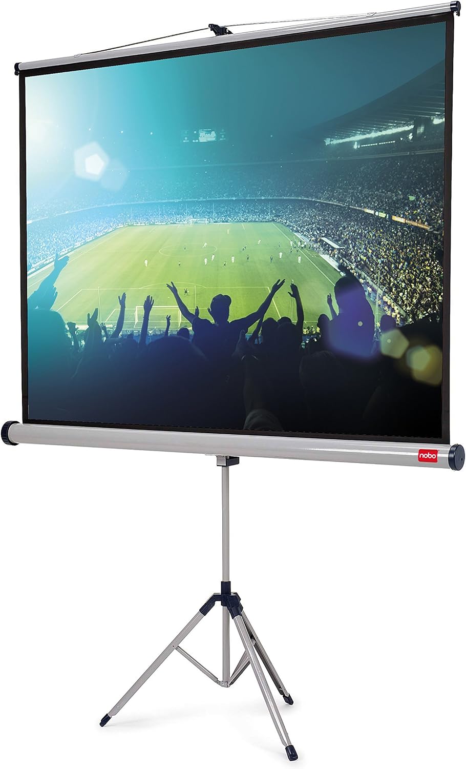 Nobo 1902397W Tripod Projection Screen Home Theatre/Home/Cinema, 16:10 Screen Format - 2000 x 1310 mm, White - Image 4