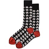 Hot Sox Men's Food and Booze Novelty Casual Crew