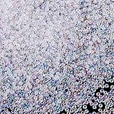 PH PandaHall 10000pcs 11/0 2mm Glass Seed Beads Round Waist Beads Transparent Rainbow Mini Spacer Beads Clear Glass Beads Glass Seed Beads for Earring Bracelets Necklace Jewelry Making