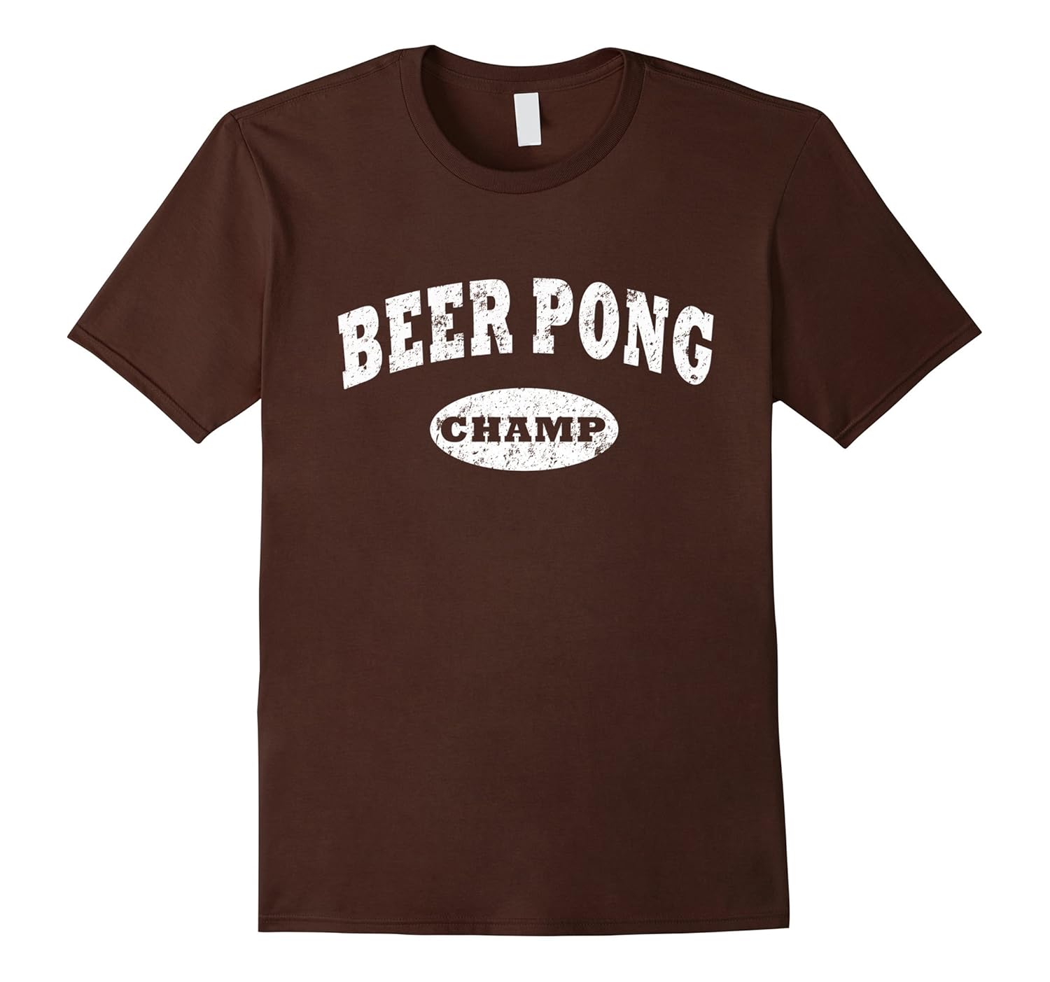 Beer Pong Shirt Distressed Beer Pong Champ Shirt