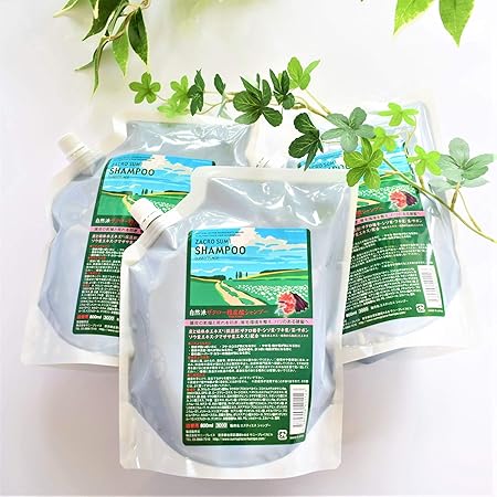 Amazon サニープレイス ザクロ精炭酸シャンプー 800ml 詰め替え用 3本セット サニープレイス シャンプー 通販