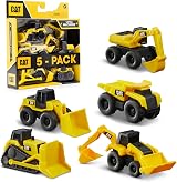 CAT Construction Little Machines 5 Pack Assortment 82150 Black view 1