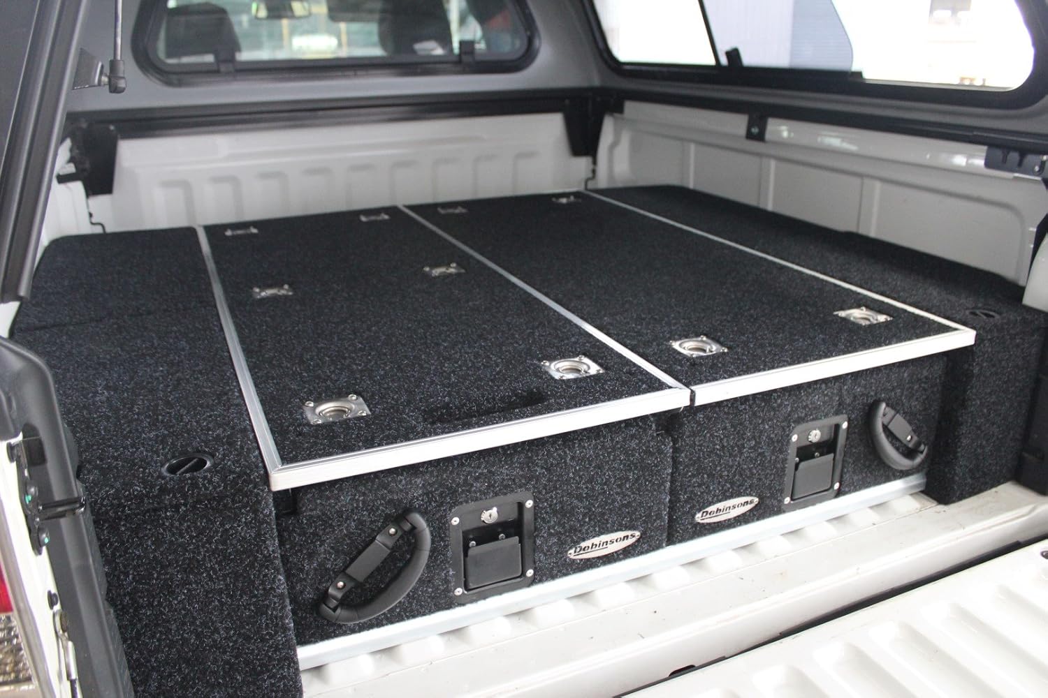 Dobinsons Rear Dual Roller Drawer Kit With Fridge Slide And Tie