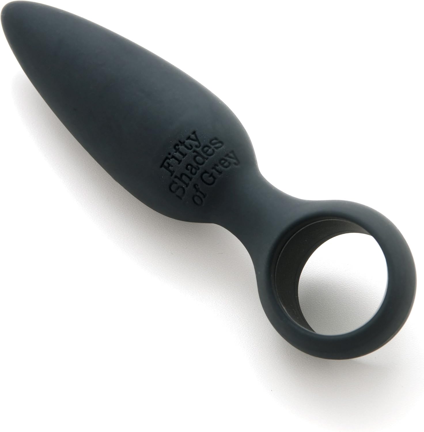Fifty Shades of Grey Something Forbidden Silicone Anal Plug with Finger Loop Base - Image 3