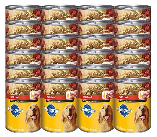 PEDIGREE CHOICE CUTS IN GRAVY WITH BEEF CANNED DOG FOOD 13.2 OUNCES