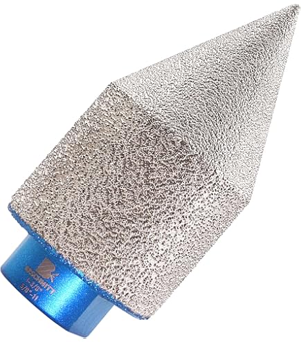 FACHLICH Diamond Milling Finger Chamfering Bit 10-35mm/20-50mm Ceramic Tile Porcelain Granite Vacuum Brazed Hole Saw Hex Shank