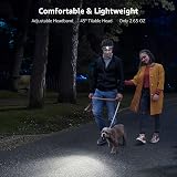 Lepro Head Torch Rechargeable 2 Pack Waterproof LED Headlamp 6 Modes 30H view 5