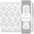 SwaddleDesigns Cotton Muslin Swaddle Blanket, Sterling Lillie