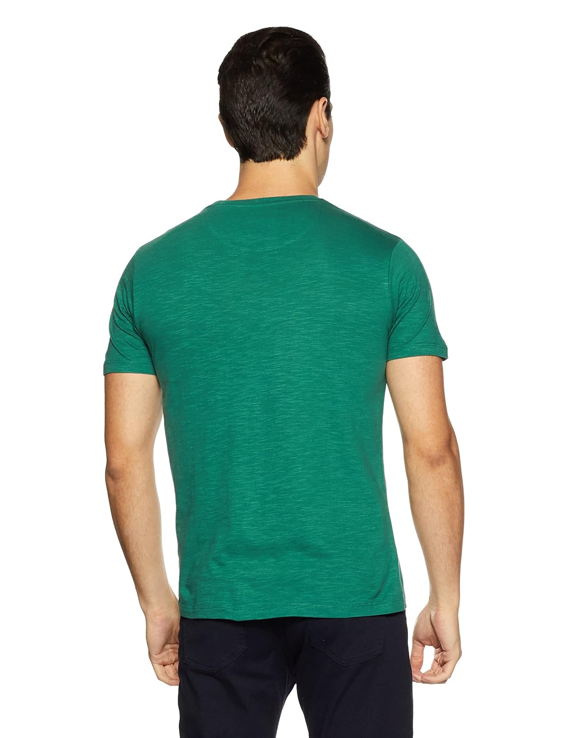symbol amazon brand men's plain regular fit t-shirt
