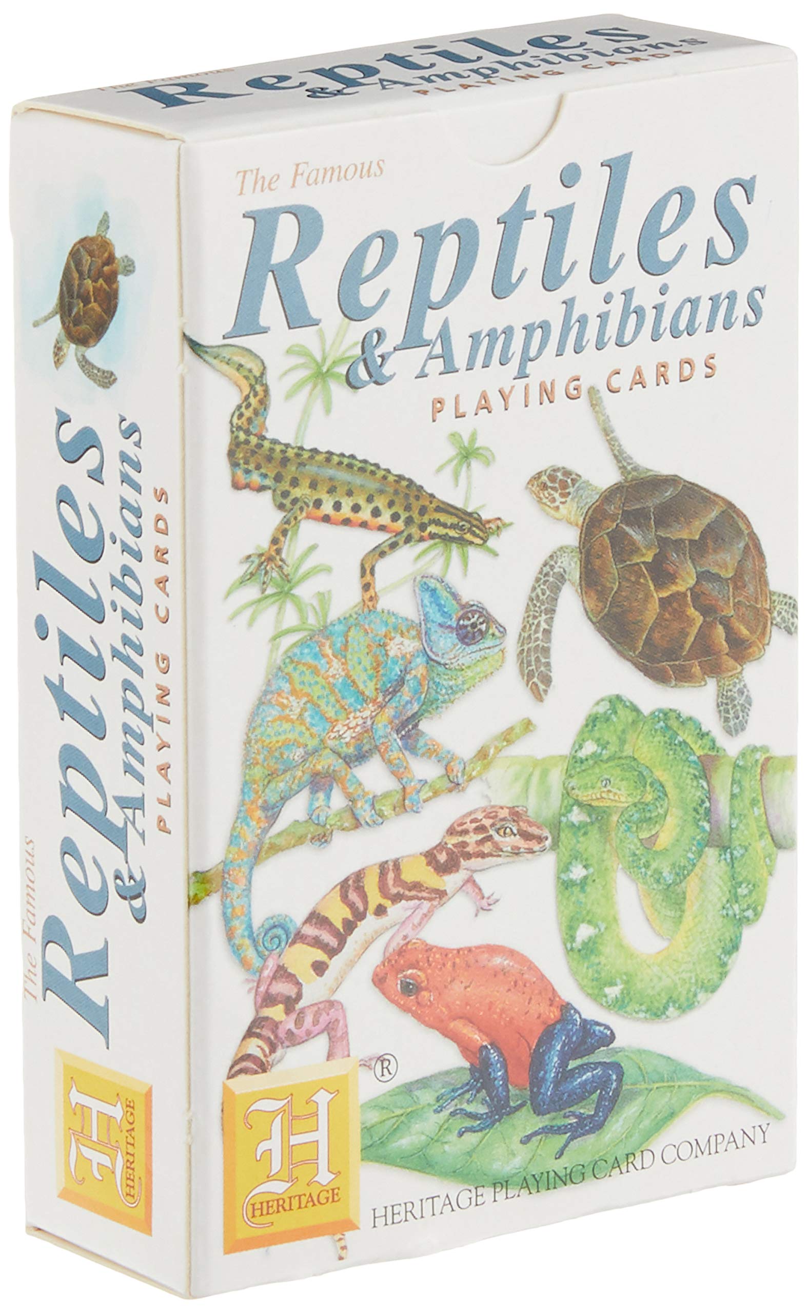 Heritage Playing Cards - Reptiles & Amphibians Playing Cards