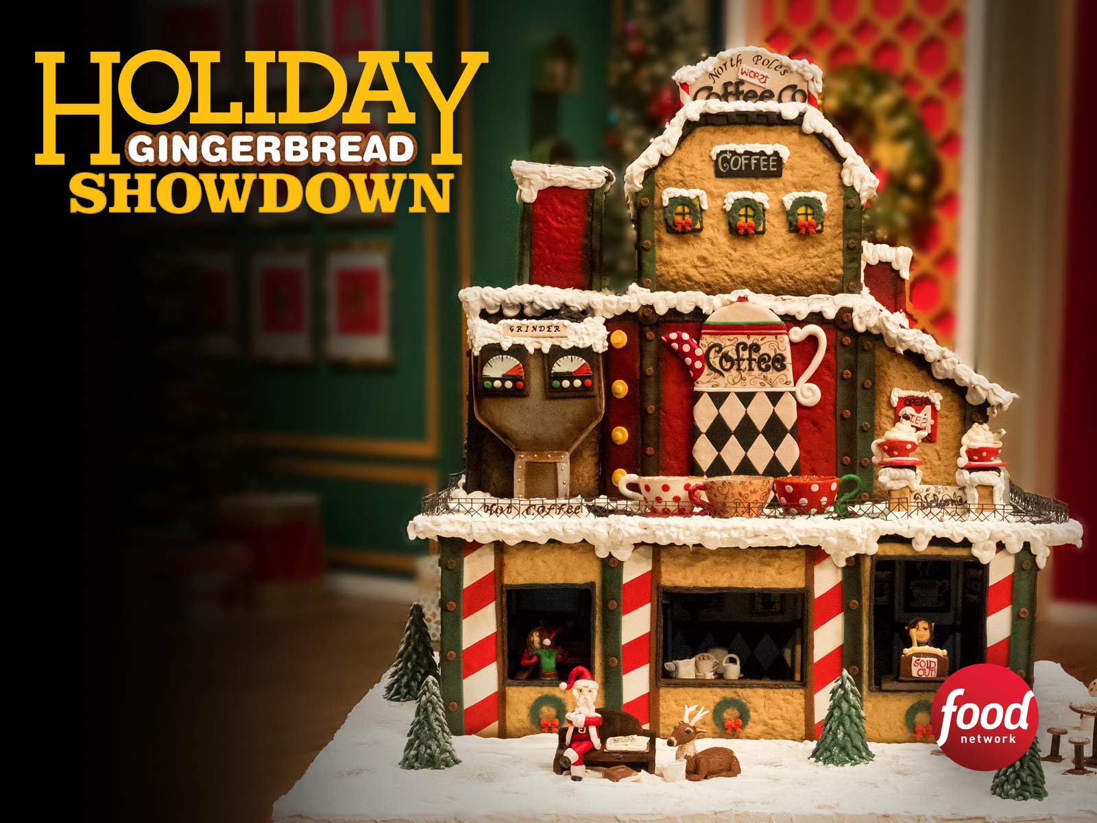Food Network Christmas Gingerbread House 2022 Watch Holiday Gingerbread Showdown - Season 2 | Prime Video