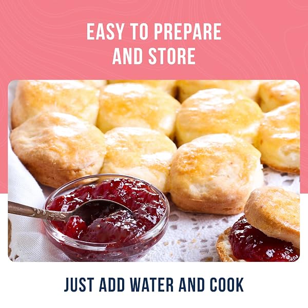BREAD AND ROLL MIX CAN EMERGENCY FOOD SUPPLY, 48 SERVINGS, 10 YEAR SHELF LIFE – MAKES 6 LOAVES OR 72 BREAD ROLLS FOR PREPARED MEALS READY TO EAT