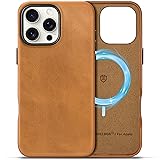 SHIELDON Genuine Leather Case for iPhone 16 Pro