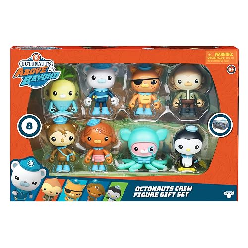 オクトノーツグッズセットBBC Octonauts Octonauts 61104 Above & Beyond | Toy Figure 8 Pack | Includes The