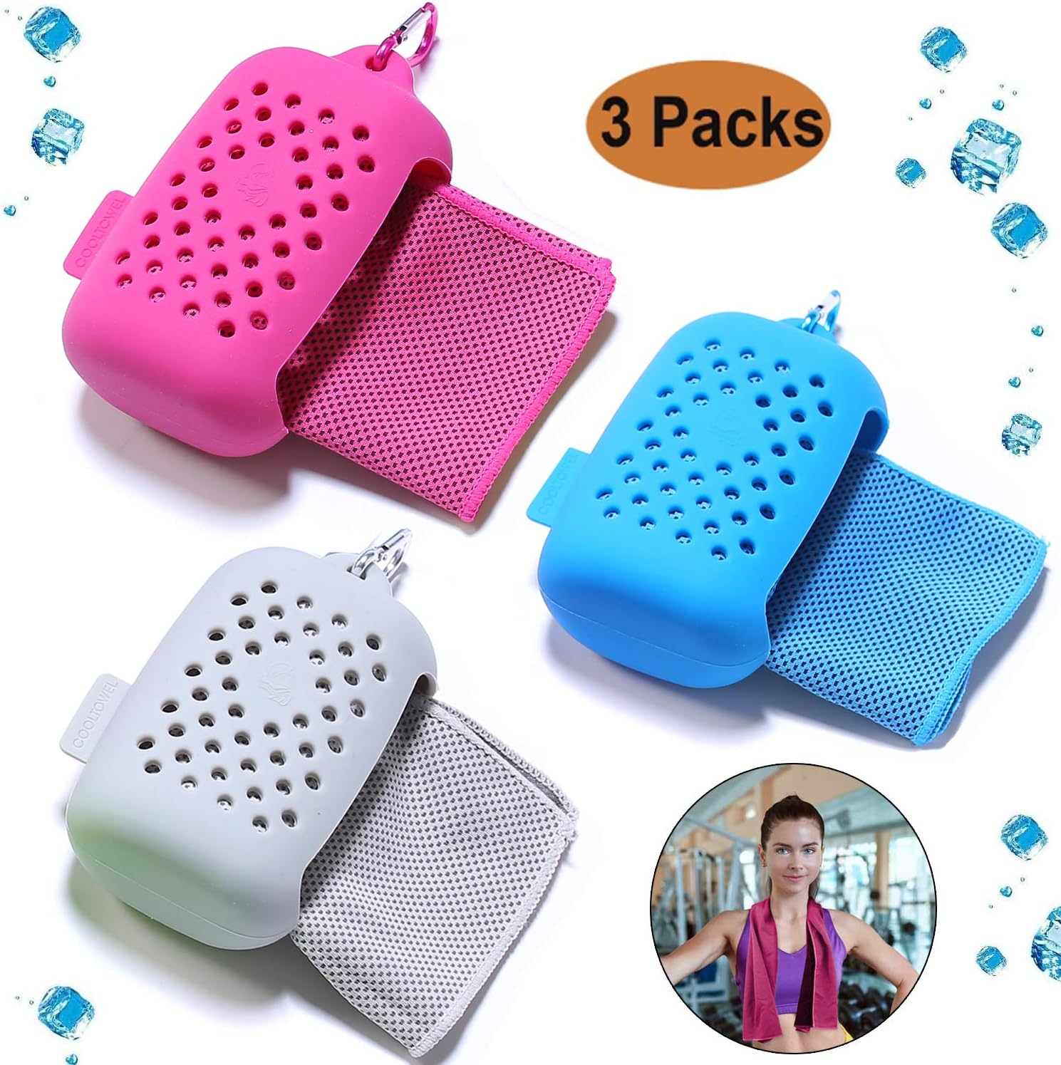 fascia di raffreddamento per il collo per il sonno