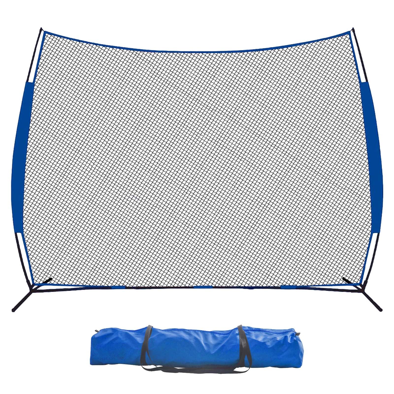 Photo 1 of Kapler Lacrosse Backstop Net - 12x9FT Backstop Net for Backyard, Multi-Sport Barrier for Lacrosse, Baseball, Soccer & More