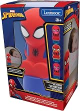 LEXIBOOK Spiderman Nightlight and Speaker for Children NS01SP Blue Red view 6