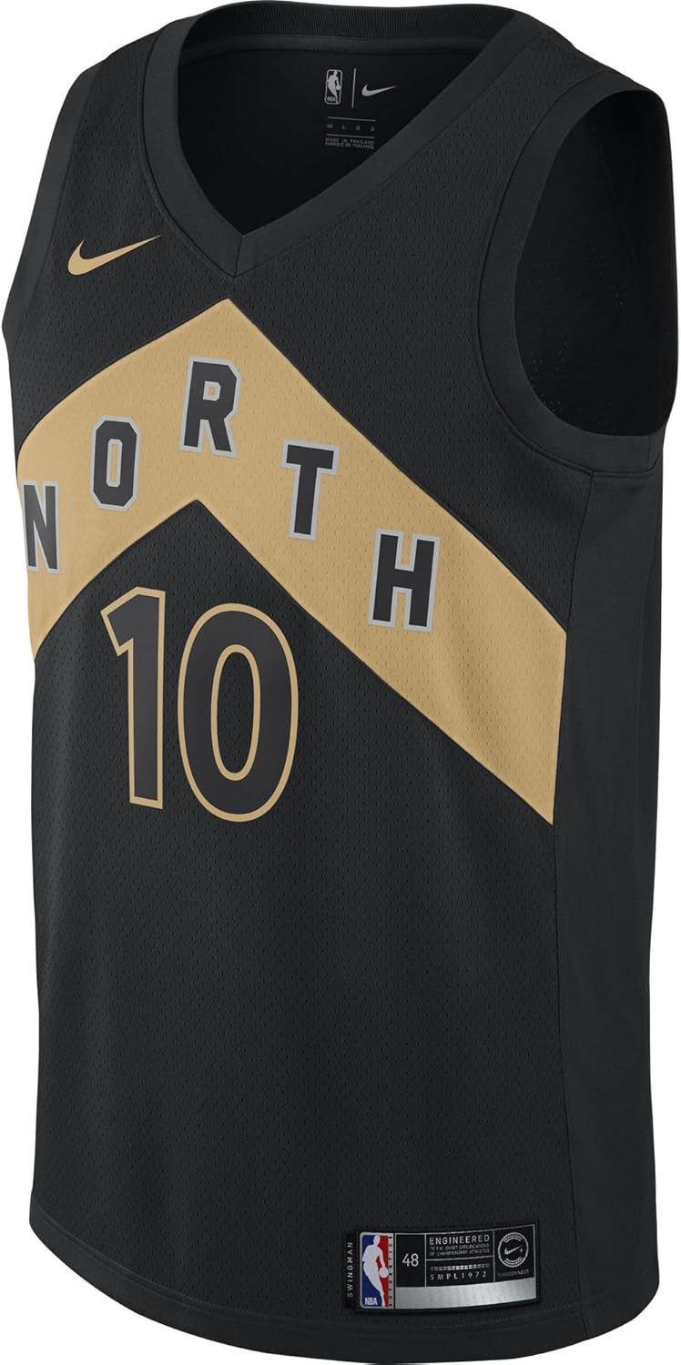 Nike NBA Toronto Raptors Demar DeRozan 10 2017 2018 City Edition Jersey